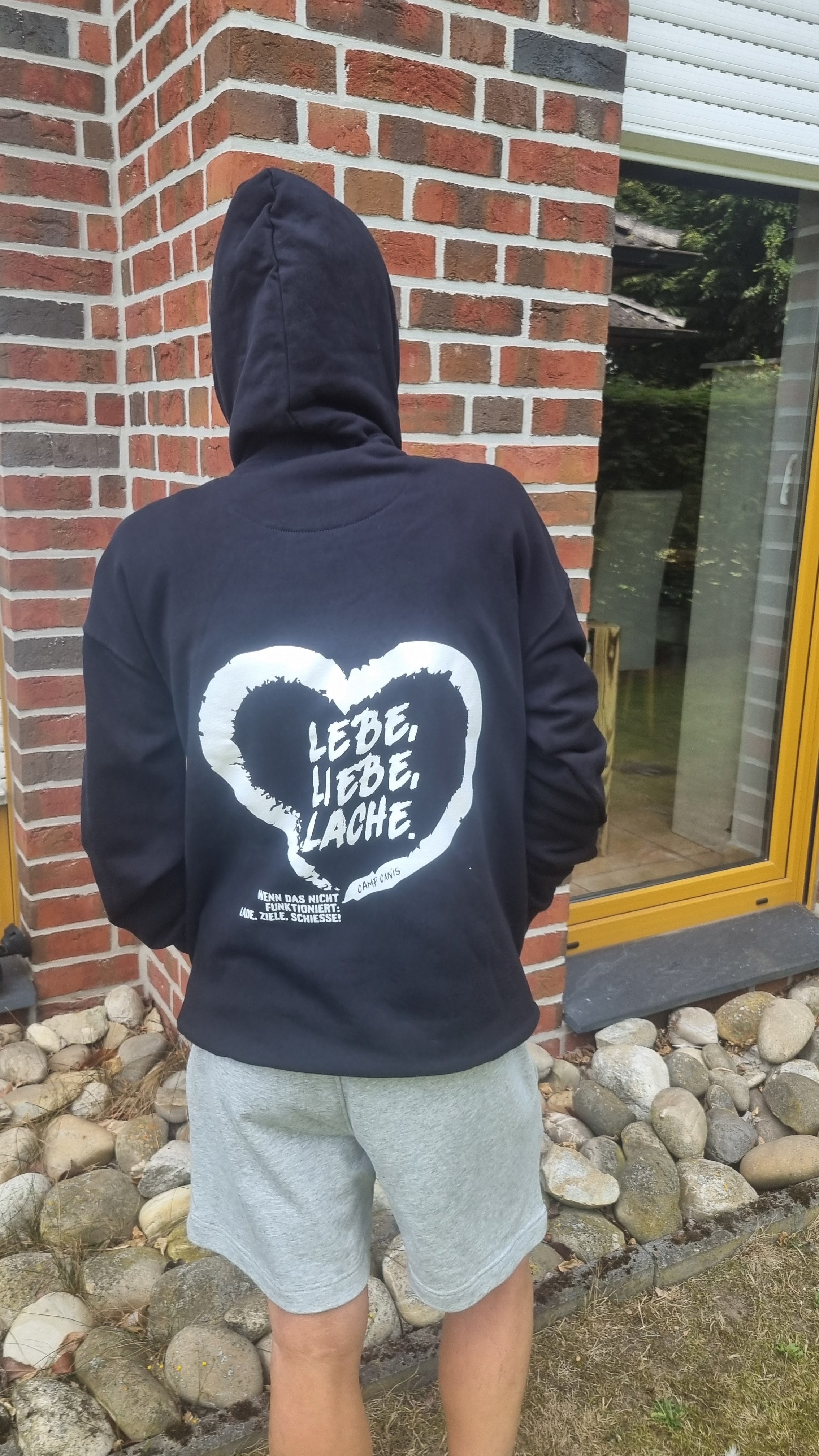 Hoodie "Lebe.."