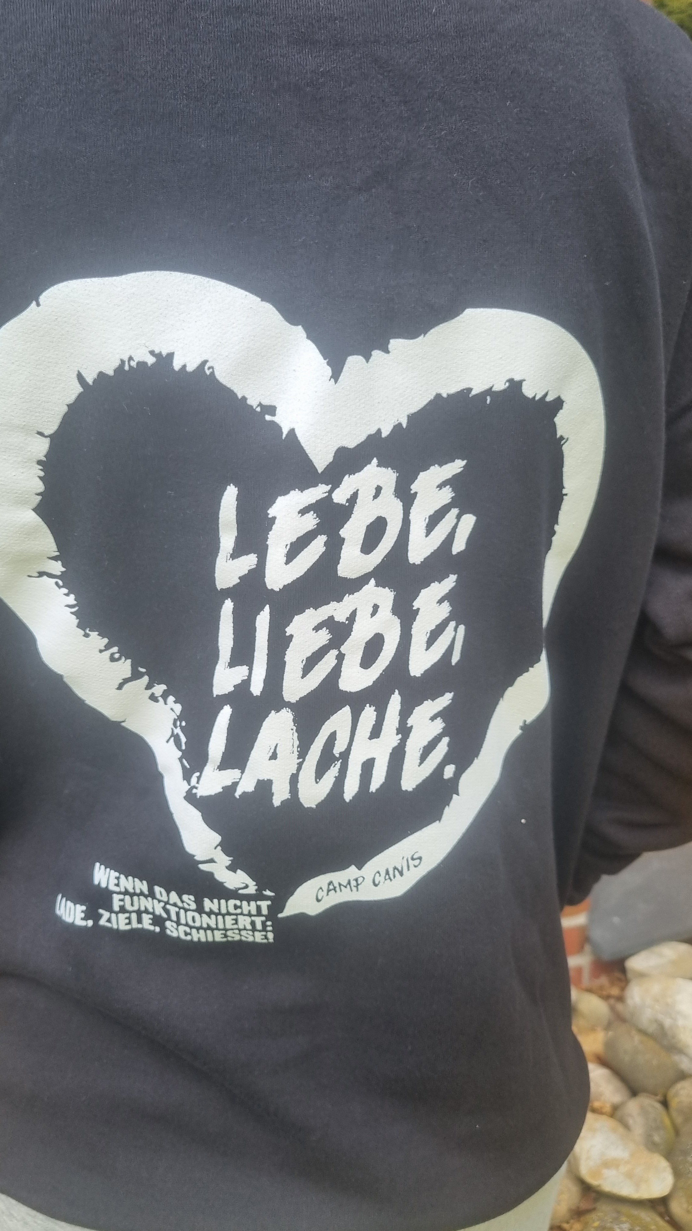 Hoodie "Lebe.."