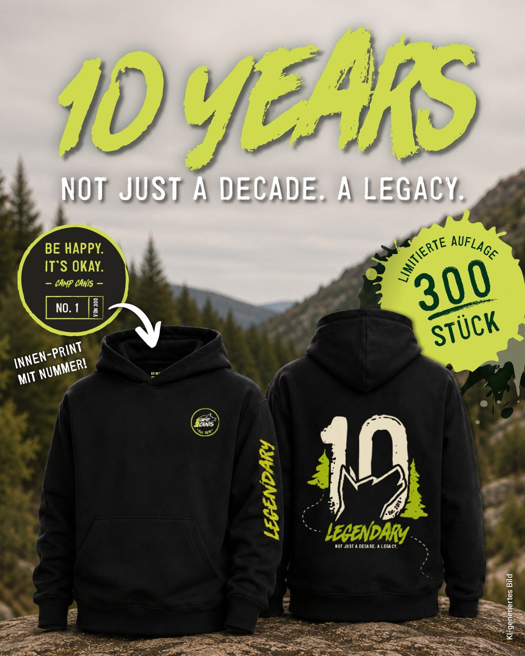 Jubiläums-Hoodie